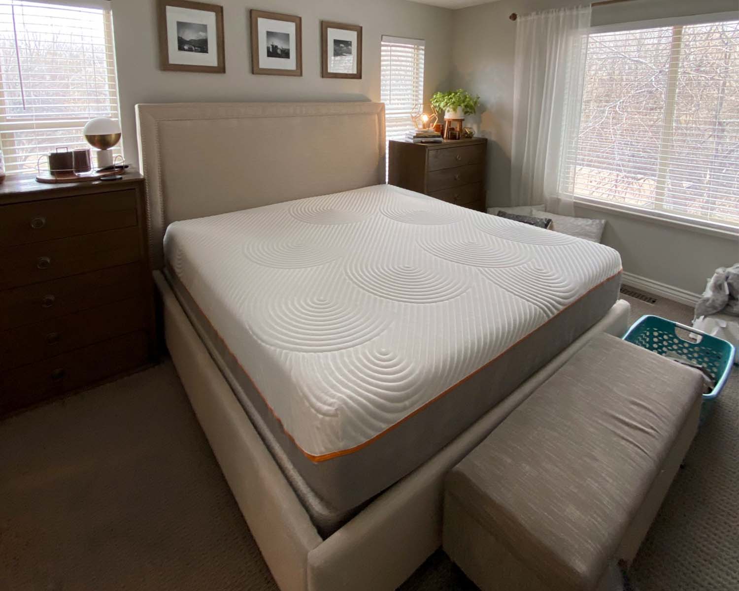 Utah Home Staging Master Bedroom Before Image